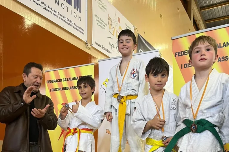 Deu medalles pel Club Esportiu Judo Lloret en el Campionat de Catalunya