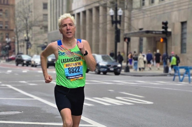 Blanco als 5km de Boston