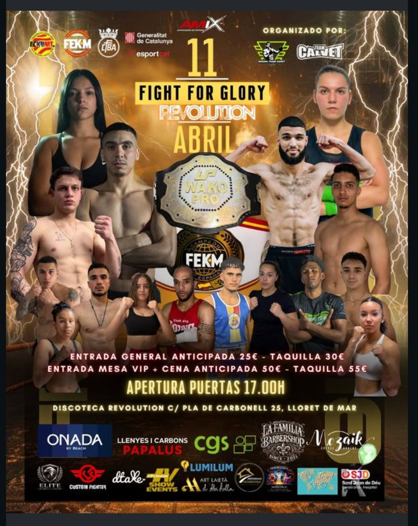 cartell fight for glory