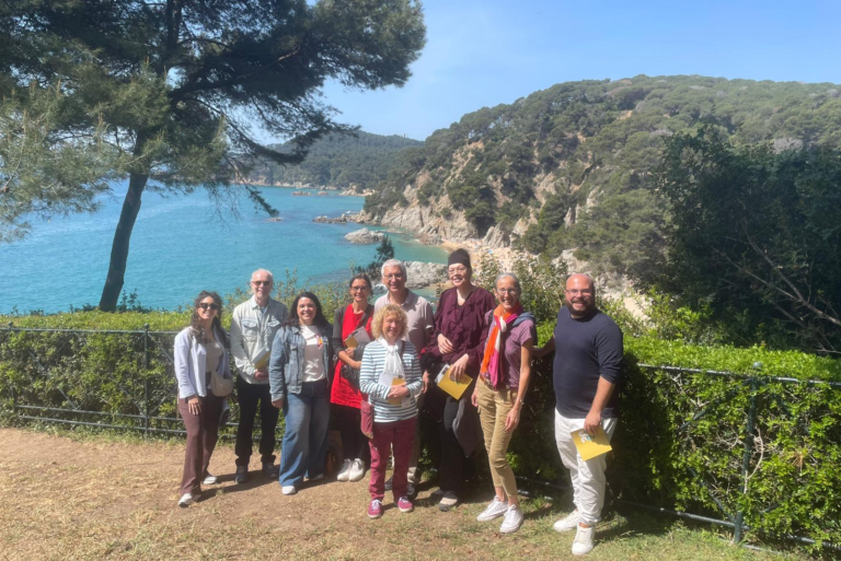 periodistes alemanys turisme responsable a santa clotilde