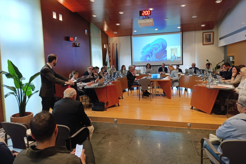 ple ordinari mes abril, muzas exposant memoria comite etica
