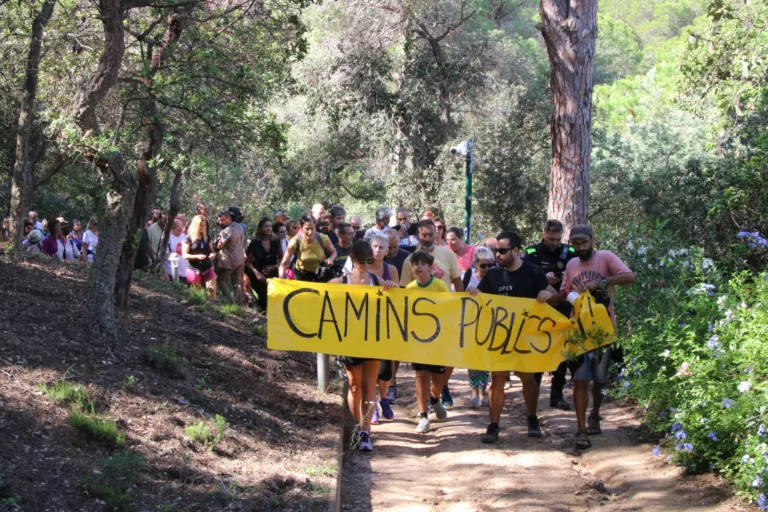 protesta sos lloret a can juncadella