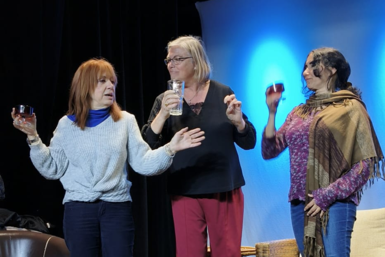 assaig de la comedia TRES