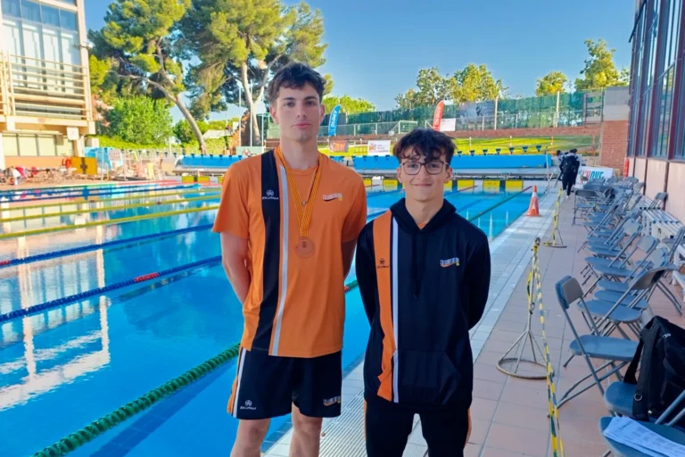 Joel arredondo hospitalet bronze natació