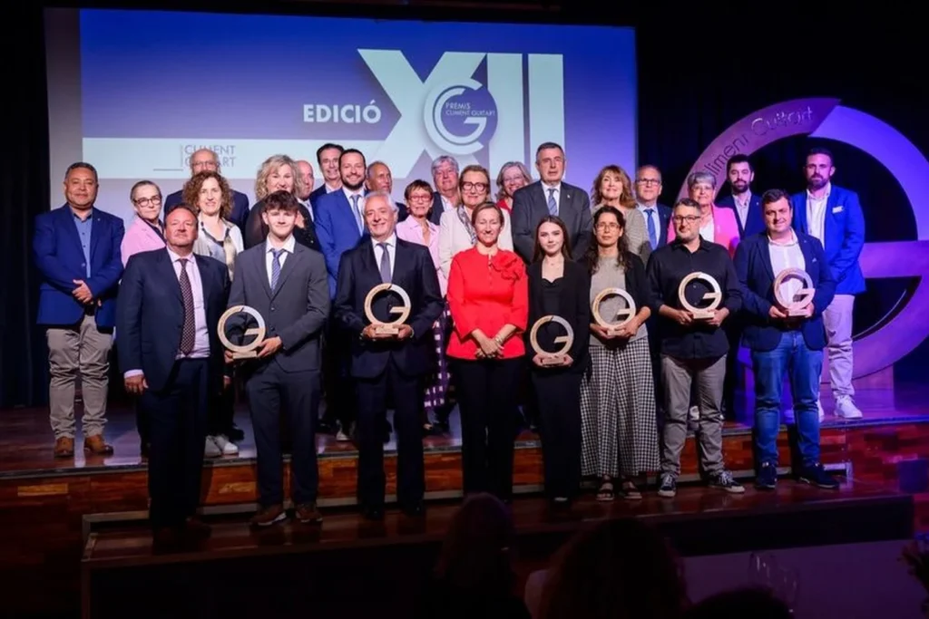 els guardonats de la gala dels premis Climent Guitart del 2026