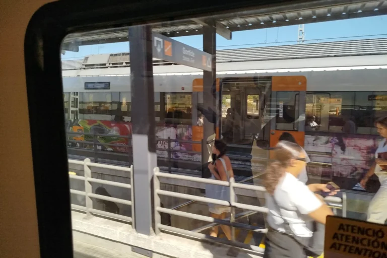 estacio tren sant celoni
