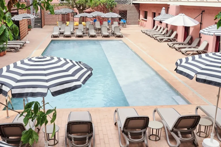 hotel tent lloret de mar piscina