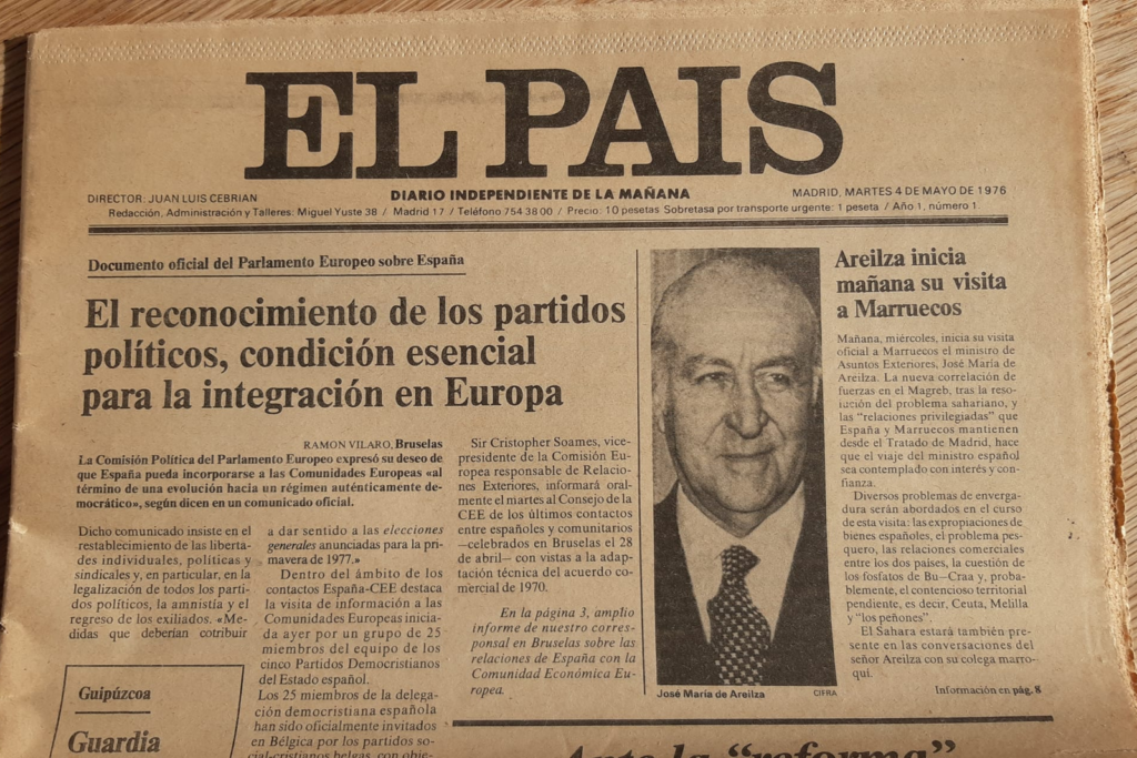 noticia vilaro al primer numero del pais