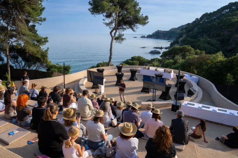 presentacio outdoor a amfiteatre