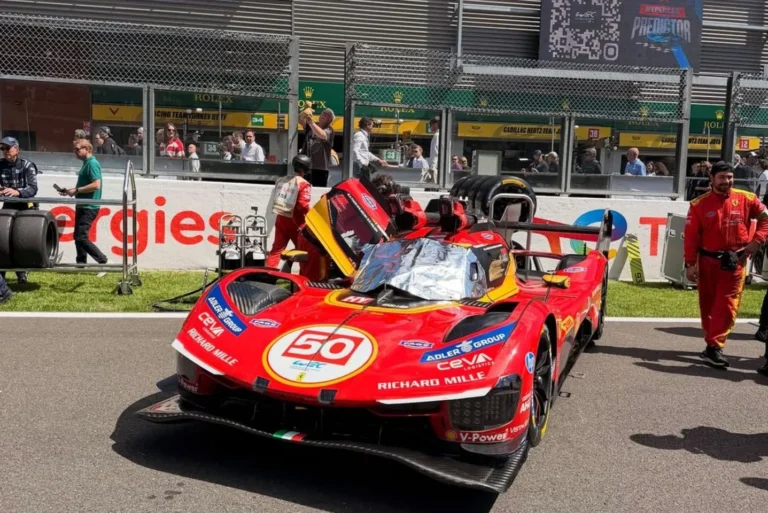 primer podi de la temporada de Molina amb Ferrari