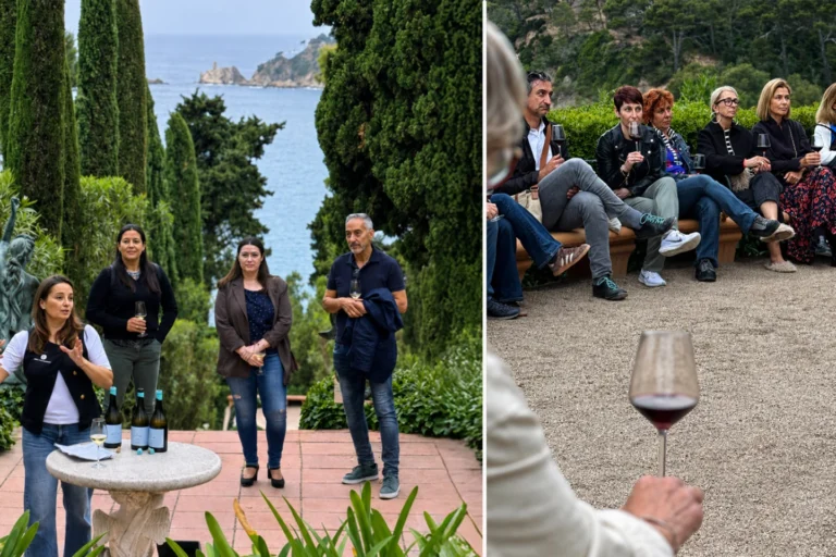 Experiència enoturística “Capvespres de Vi” als Jardins de Santa Clotilde