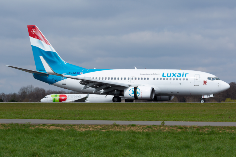 avio de la companyia Luxair