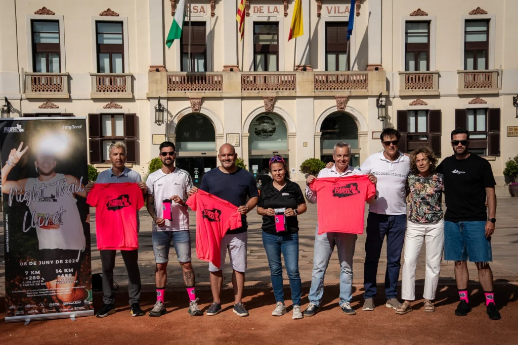 presentacio 11 night trail Lloret plaça Vila