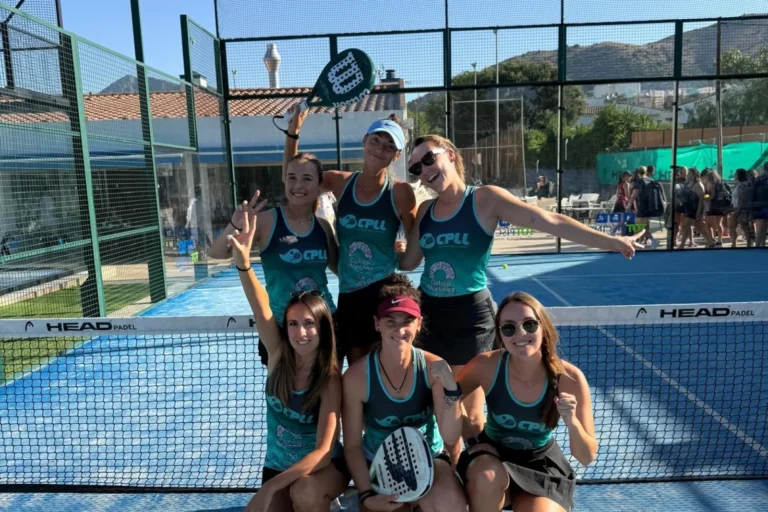 L’equip femení del Club Pàdel Lloret assoleix la permanència en la Primera Divisió