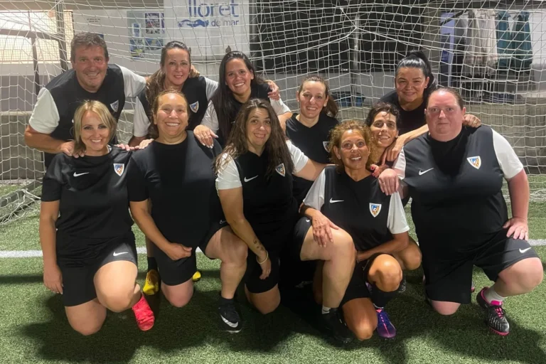 L'equip de veteranes (Atlètic Club Lloret)