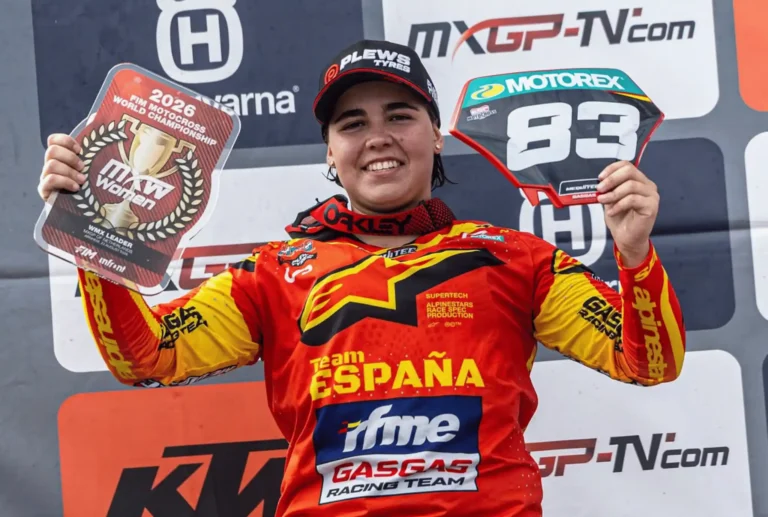 Daniela Guillén recupera el lideratge del Mundial de Motocrós femení