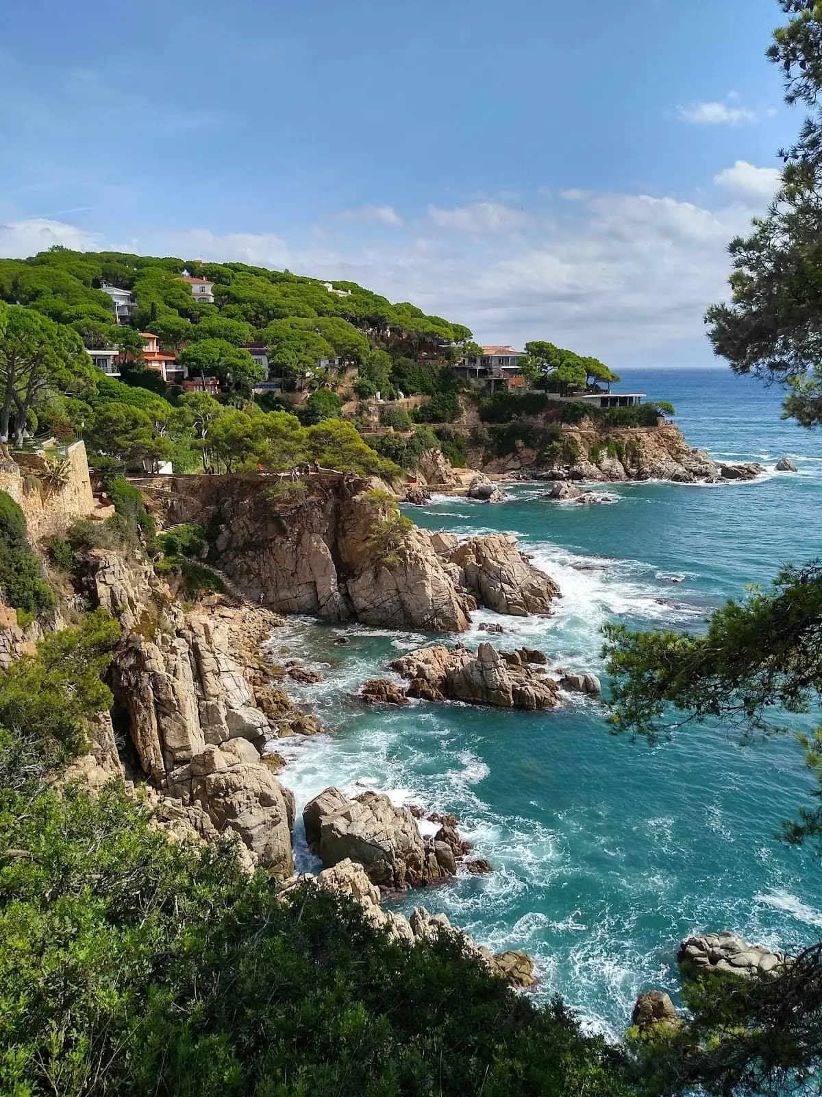 Cala dels Frares, a Lloret de Mar