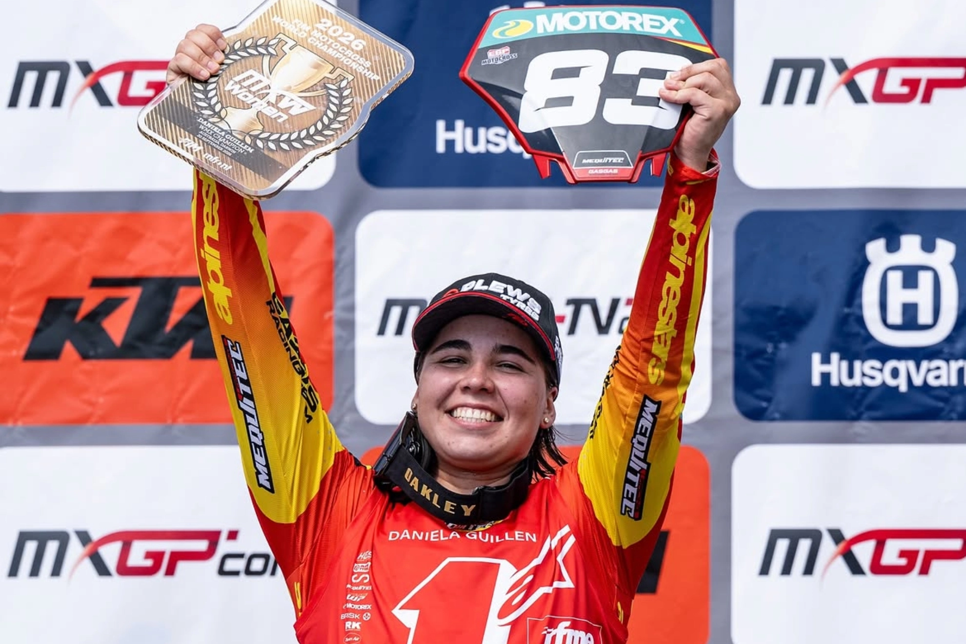 Photo: novaradiolloret.org Daniela Guillén Makes History as First Spanish WMX Motocross World Champion