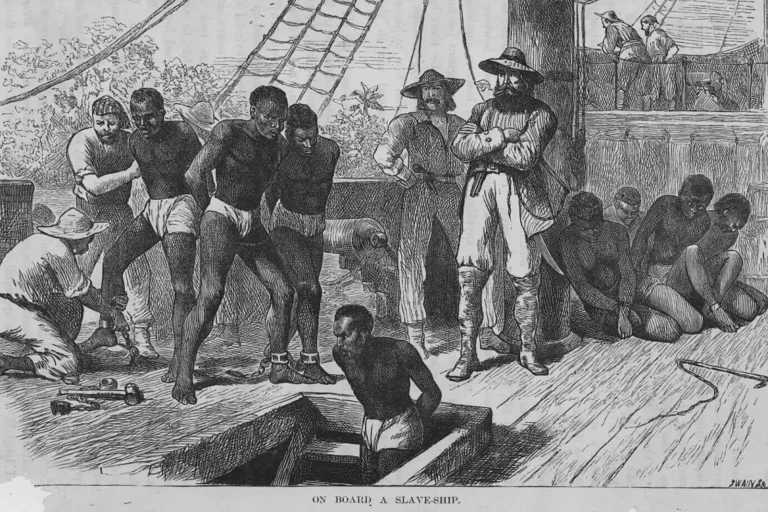 Representació de l'esclavatge que practicaven els indians (Ateneu Barcelonès)