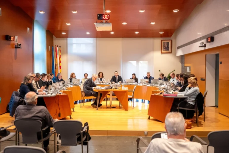 Imatge d'arxiu del ple de l'Ajuntament