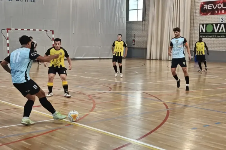 El partit del Lloret Esportiu Futbol Sala