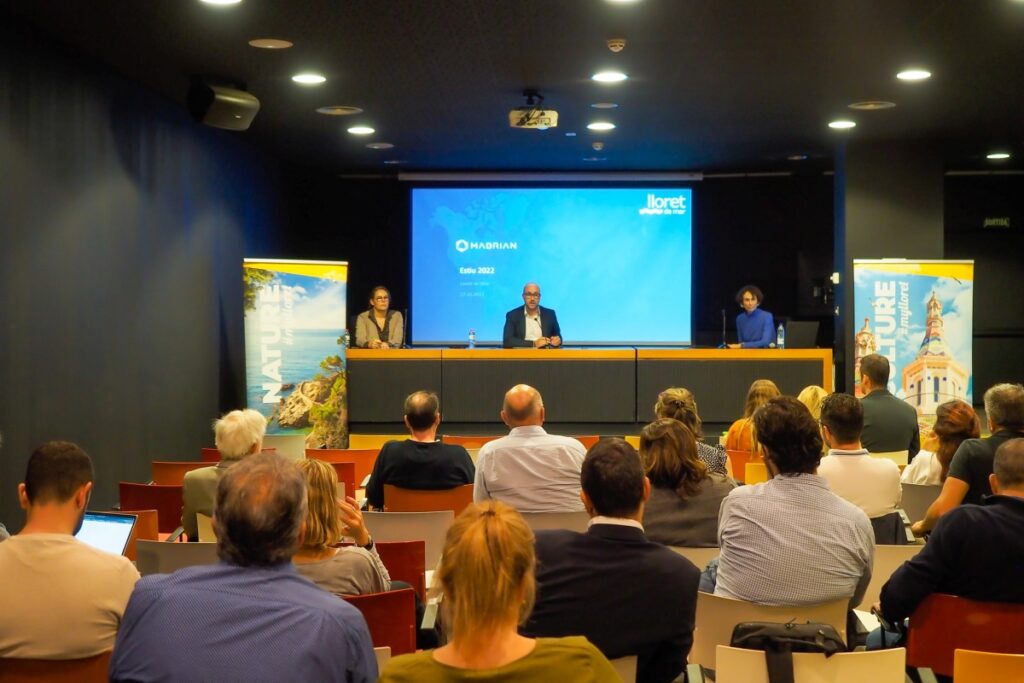 Presentació de les dades d'estiu del 2022.