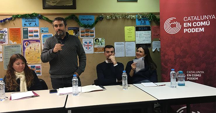 Catalunya en Comú Podem vol situar les persones en el centre de la política