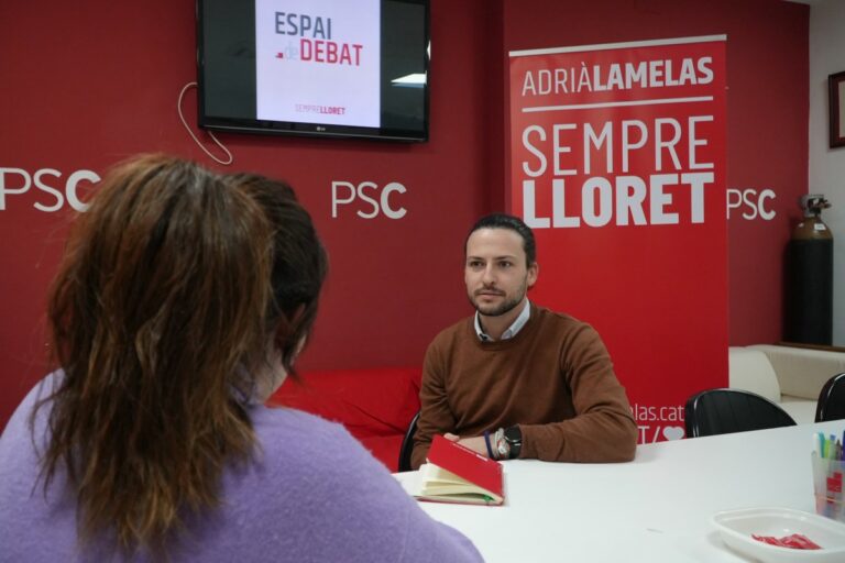 Adrià Lamelas, a la Seu Oberta del PSC