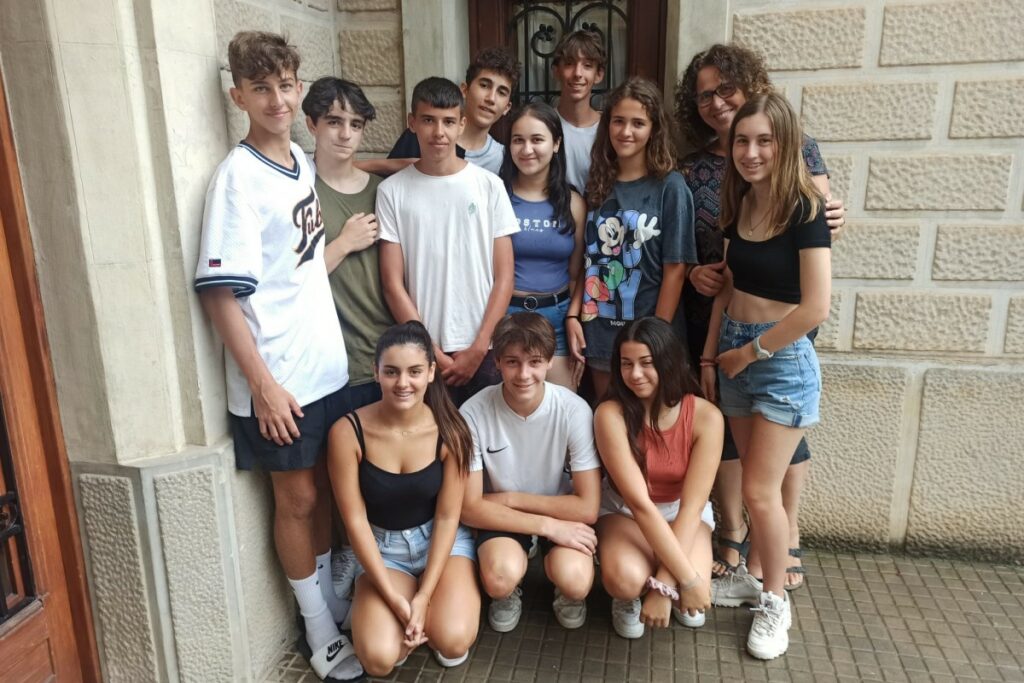 Alumnes de 3r d'ESO de la Immaculada Concepció