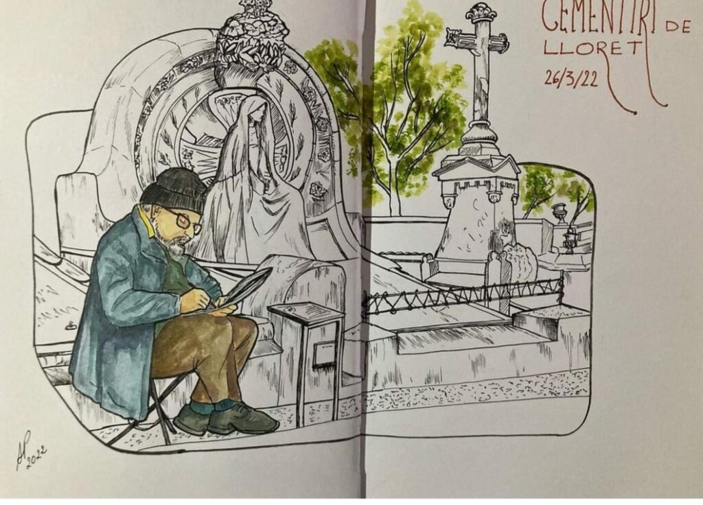 Sketch per Àngels Prat