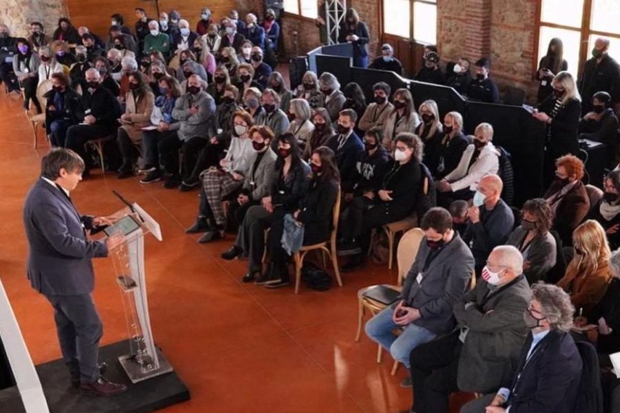 Assemblea per votar Carles Puigdemont com a president del Consell per la República