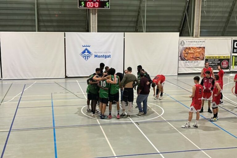 L'equip, al partit d'aquesta jornada (Bàsquet Lloret)
