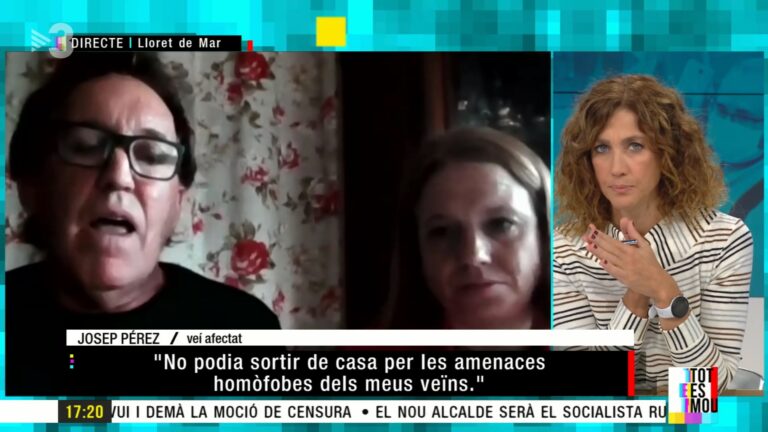 Josep Pérez porta el seu cas d’homofòbia al programa ‘Tot es mou’ de TV3