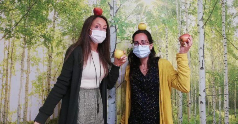 Carla Pitarch i Agnes Moretones, impulsores del Projecte MIHNI