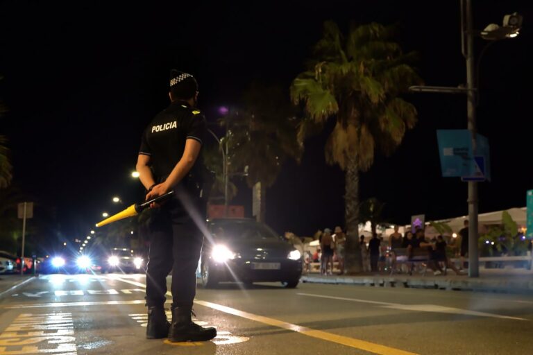 Un control de la Policia Local de Lloret de Mar