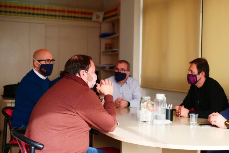Jaume Dulsat (PDeCAT) es reuneix amb el gremi d’hostaleria de Lloret