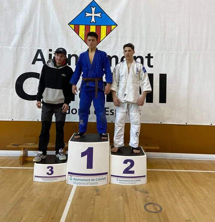 Edgar Gálvez, campió de Catalunya de Jiu Jitsu