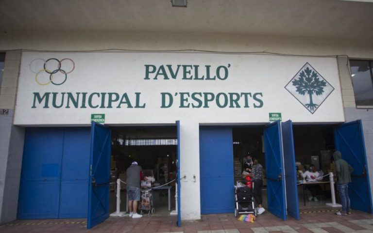 El pavello desports seu provisional del CDA El Punt Avui