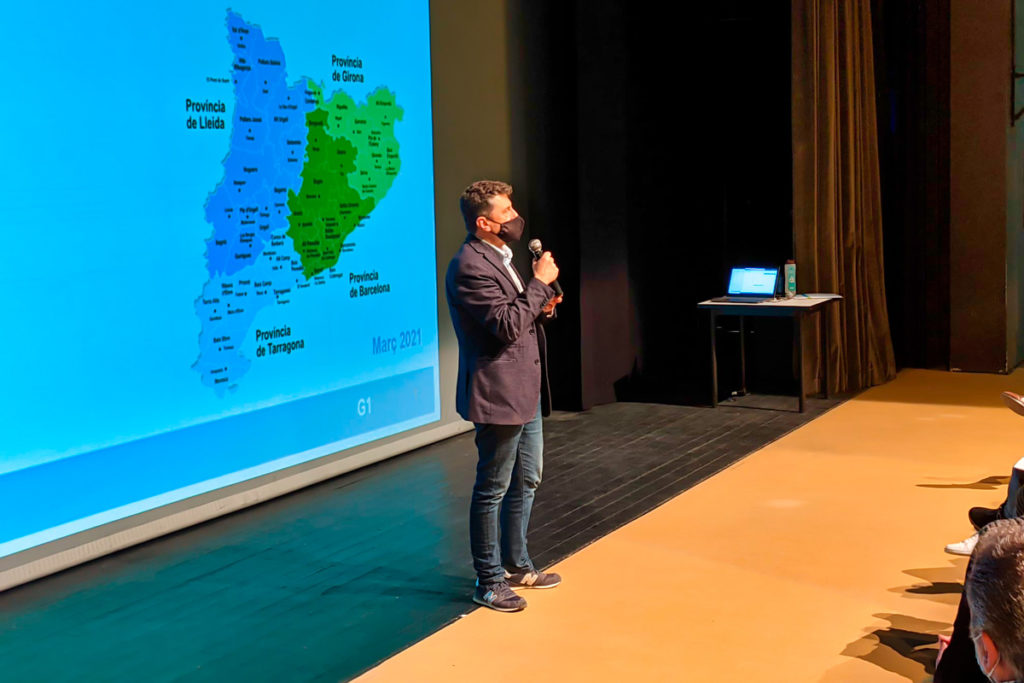 El regidor de promoció económica Jordi Orobitg a la jornada