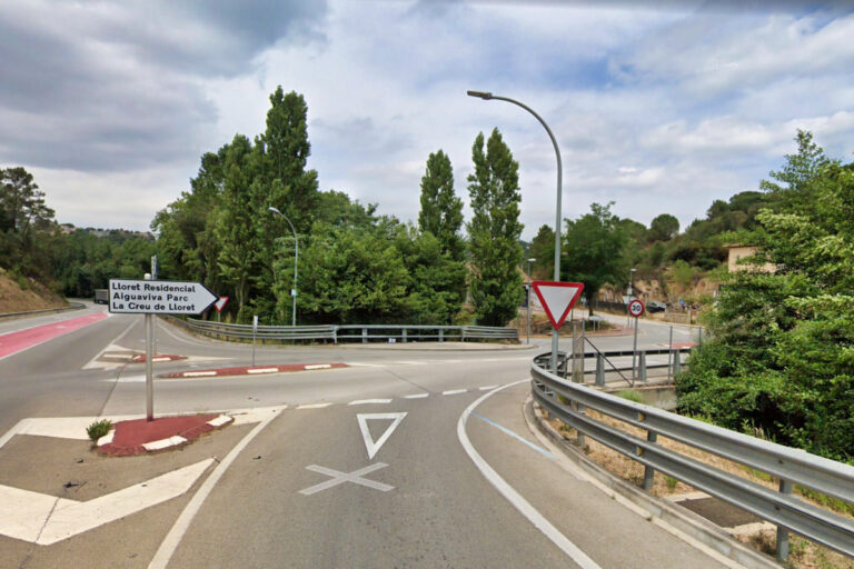 Entrada a la urbanització Lloret Residencial