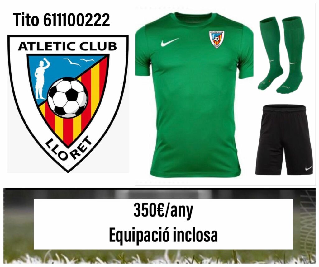 L'Atlétic Club Lloret, nova entitat esportiva.