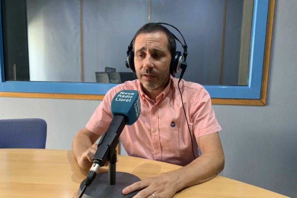 Fèlix Amaro, a l'entrevista a la ràdio