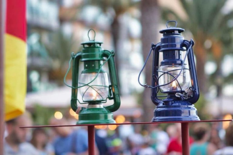 La Flama del Canigó a Lloret, fa dos anys