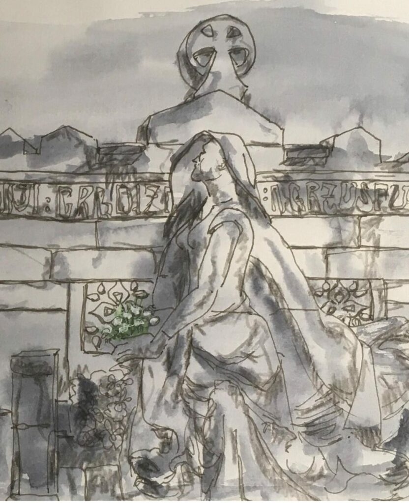 Sketch per Glòria Dargallo