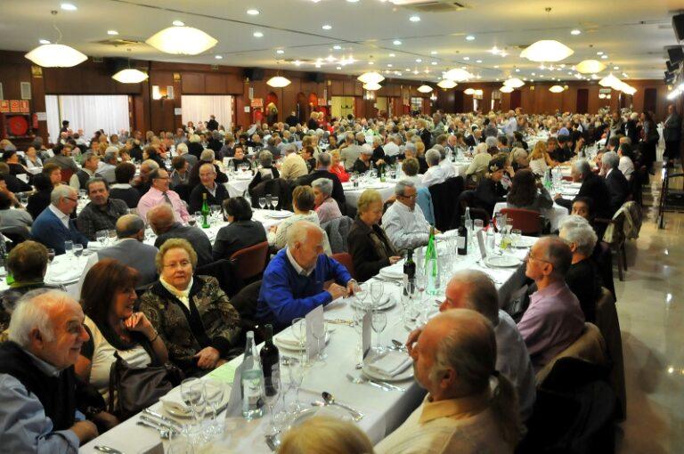 Unes 850 persones assisteixen al dinar d’homenatge a la Gent Gran de Lloret de Mar