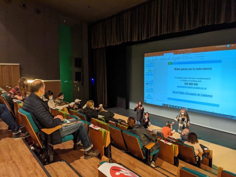 Sessió informativa d'orientació laboral