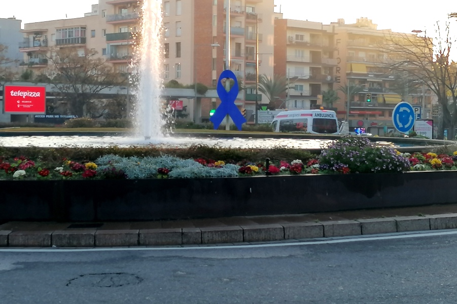 Llaç blau Avinguda Vila de Blanes