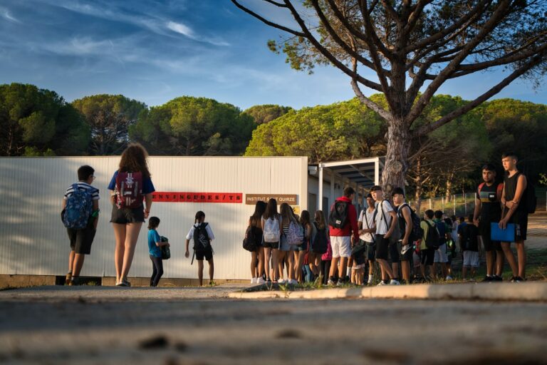 L'inici del curs escolar a l'institut Sant Quirze