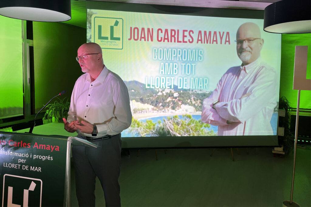 Joan Carles Amaya Presentacio Mes Lloret