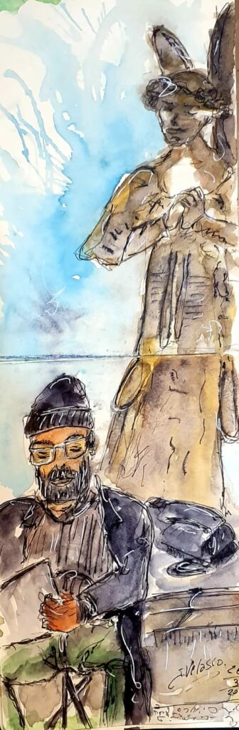Sketch per Juan Velasco